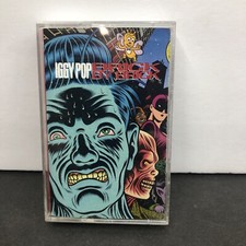 IGGY POP BRICK BY BRICK VINTAGE CASSETTE USED