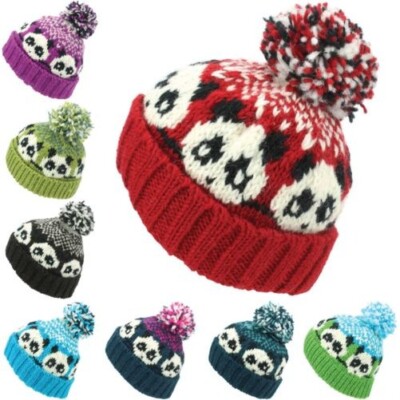 Bonnet Pompon Star Laine Bleu & Blanc - Eisbär Reference : 5880