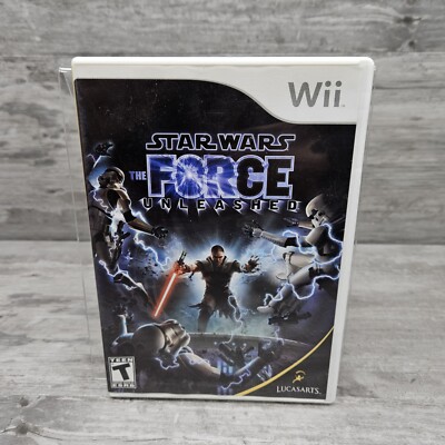 Star Wars The Force Unleashed - Nintendo Wii - Complete w/ Manual - Tested