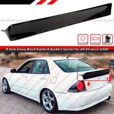 For 00-05 Lexus Is300 Sedan R Style Gloss Black Duckbill Highkick Trunk Spoiler