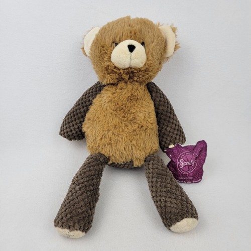Scentsy Buddy Plush Sasha The Bear Stuffed Animal Scent Holder W/ Scent Pack 15" - 第 1/14 張圖片