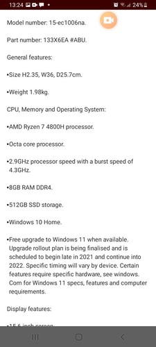 Hp pavilion 15 gaming laptop used couple of times bought for £899 two months ago - Picture 5 of 12