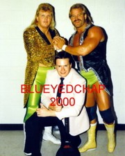 BOBBY EATON-STAN LANE & JIM CORNETTE WRESTLER 8 X 10 WRESTLING PHOTO NWA