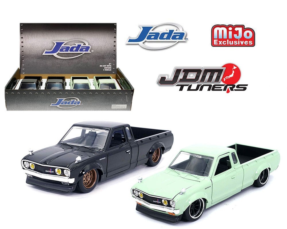 1/24？　1972 DATSUN 620 PICKUP Jada 1:24 JDM Tuners 1972 Datsun 620 Pickup Light Green