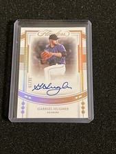 Gabriel Hughes 2023 Flawless Draft Signatures Gold Auto Rookie #d /10 Rockies