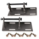 2pcs Motor Mount Adapter Swap for Chevy C10 LQ4 LQ9 4.8 5.3 6.0 6.2  1973-1987