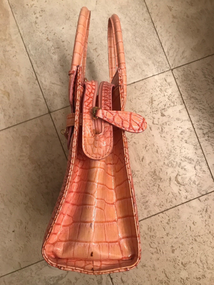 francesco rogani pink snake skin handbag | eBay