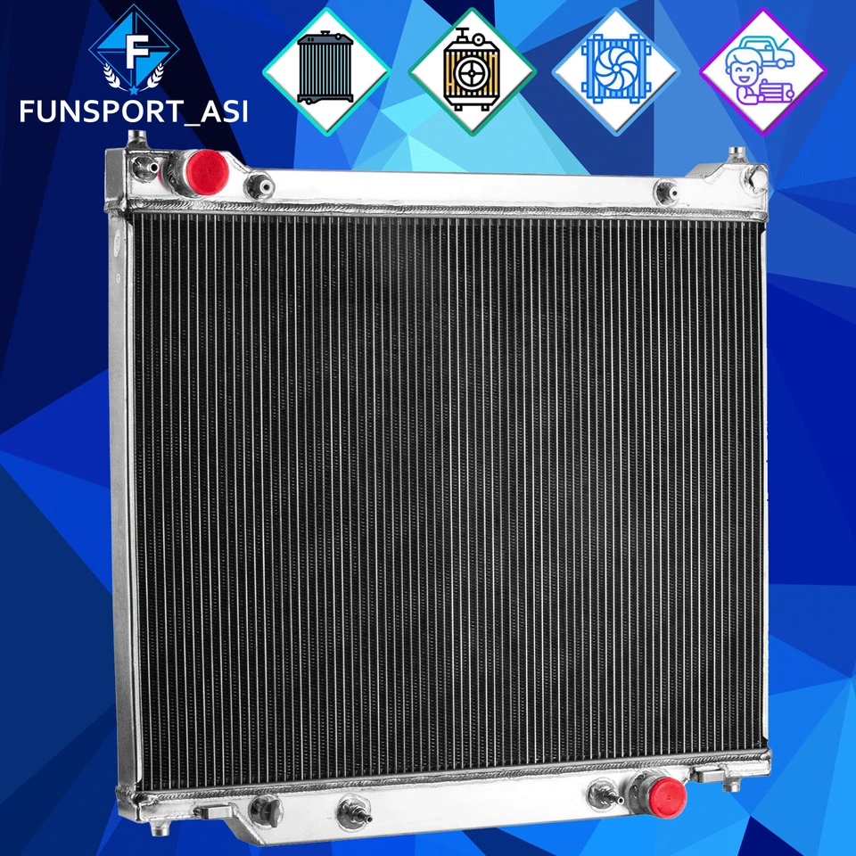 3 Rows Radiator For 1997-2014 Ford E150,E250 E350 Econoline Super Duty 5.4L 7.3L — 第 2/4 张图片