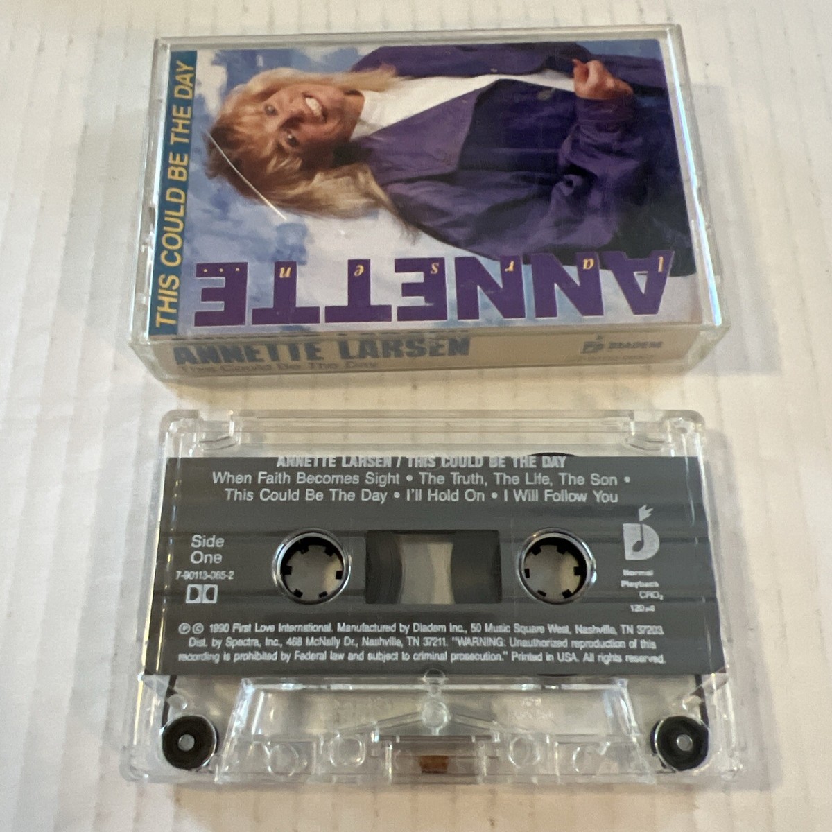 Annette Larsen - This Could Be the Day - Cassette 1990- Christian 