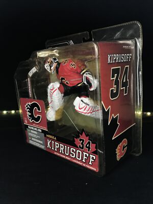 McFarlane Mikka Kiprusoff フィギュア 34 McFarlane Mikka Kiprusoff フィギュア 34 NHL Miikka Kiprusoff