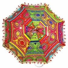 30pc Indian TRADITIONAL UMBRELLAS WHOELESALE LOT INDIAN PARASOL RAJASTHANI DECOR