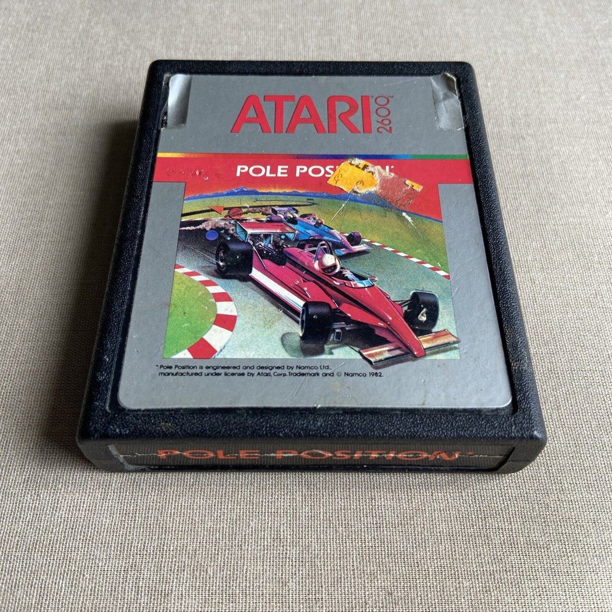 Jeu Atari 2600 – TIME RACE – Cartouche D'occasion – Action Et Arcade Des Années 80