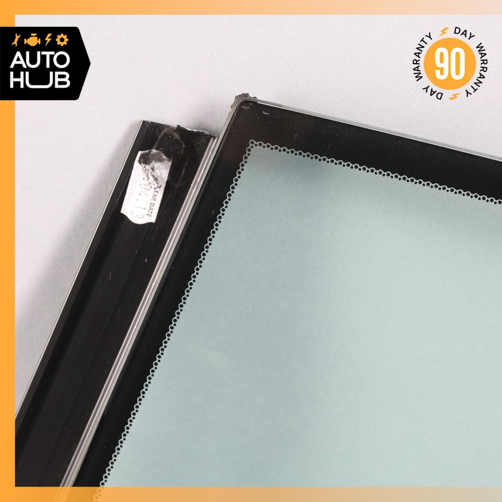 10-19 Aston Martin DB9 DBS Coupe Rear Left Driver Side Door Window Glass OEM 35k