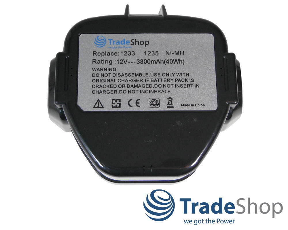 12V 3.6Ah Ni-MH Für Makita PA12 1200 1220 1222 1233 1234 Ersatz Orginal Akku eBa
