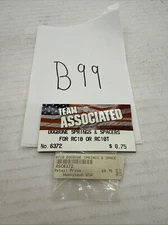 Vintage Team Associated #6372 Dogbone Springs & Spacers For RC10 or RC10T NIP