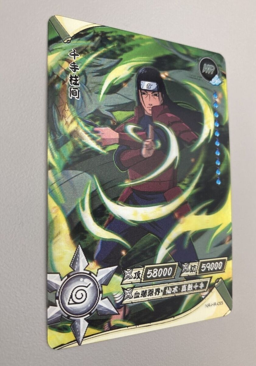 Hashirama Senju- First Hokage- Naruto CCG Kayou- 3D Lenticular