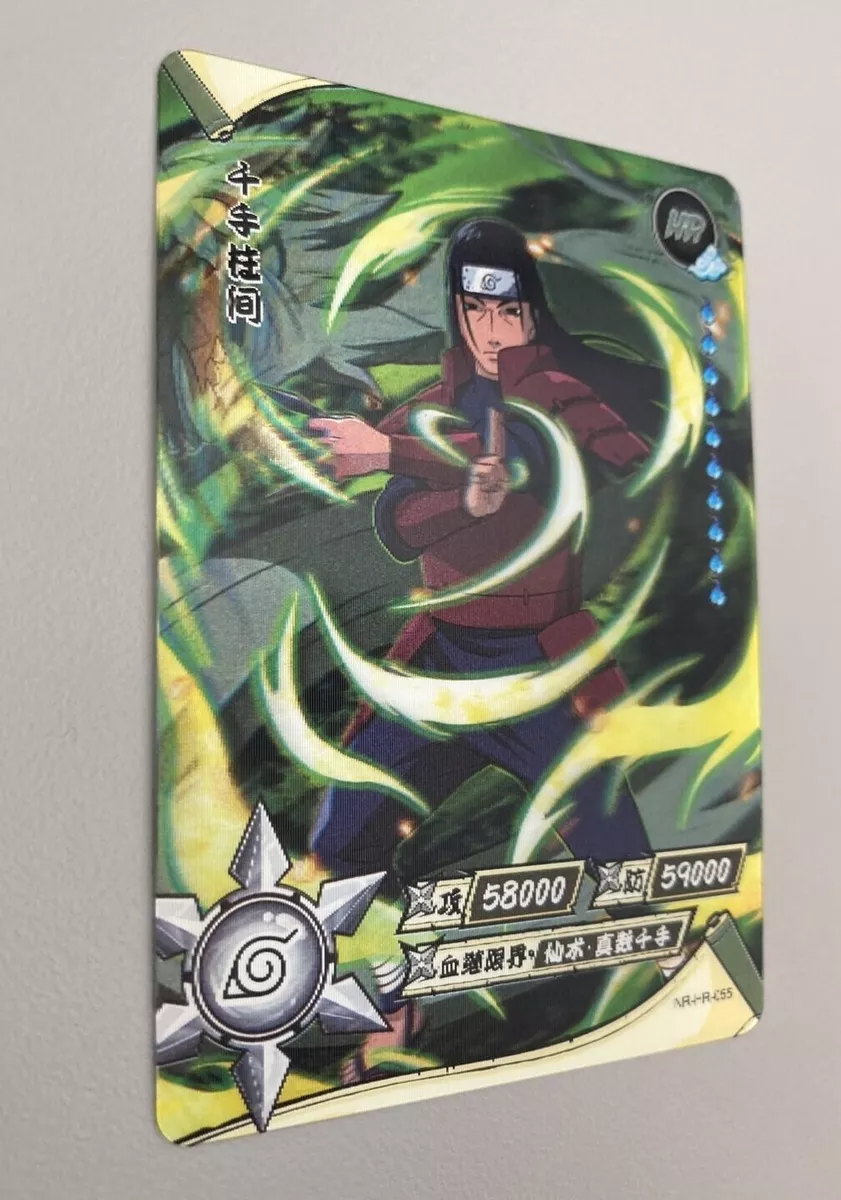 Hashirama Senju- First Hokage- Naruto CCG Kayou- 3D Lenticular - NR-HR-55