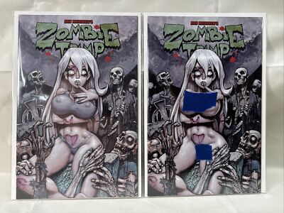 Zombie Tramp 57 Simon Bisley AOD VARIANT 2019 EXCLUSIVE SET HTF Rare MENDOZA