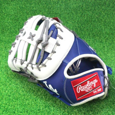Rawlings Baseball Glove First Base Mitt LHT 11.75  HYPER TECH MLB TEAM Dodgers