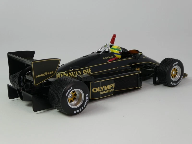 Minichamps Lotus Renault JPS 97T Ayrton Senna Portugal GP 1985 1/18 540853872 - Immagine 2 di 4