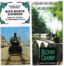 Swiss Railways Montreux Blonay Chamby Tonkin Le Bouveret Evian Les Bain Chablais