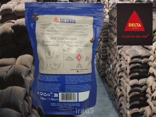 Ground Coffee, Colombia and Brazil, 2x 220g Total 440g, Delta Portugal - Picture 2 of 8