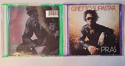 Pras - Ghetto Superstar (2-disc CD, 1998) Fugees, Wyclef