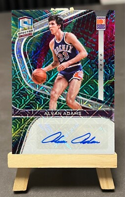 2019-20 Panini Spectra Meta Auto /25 - Alvan Adams / Suns