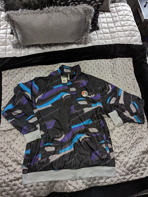 Jordan Nike Air Jordan Track Jacket Mens XXL Aqua 8 Vintage Jordan Nike Air Jordan Track Jacket Mens XXL Aqua 8 Vintage