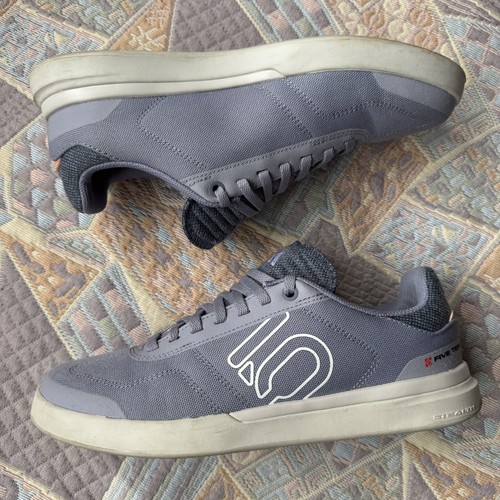 Adidas Five Ten Sleuth DLX Women’s Grey Canvas Mountain Bike Shoes Size UK 6 - Picture 5 of 19