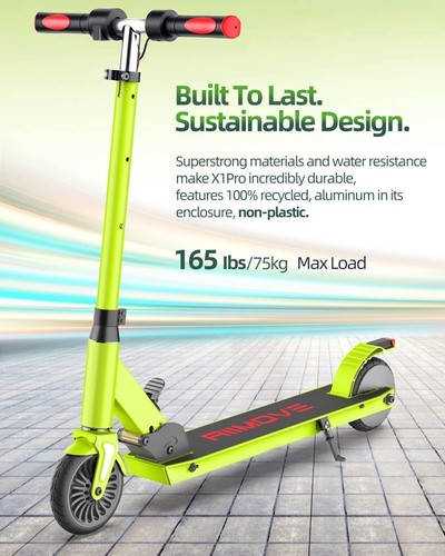 Elektroscooter Kinder Alter 6-16 Klappbar Elektroroller LCD Anzeige 18km/h 5Ah - Bild 6 von 10
