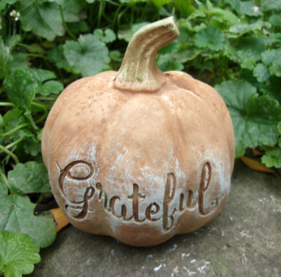 Latex pumpkin mold plaster concrete cement  rubber mould 3.5'' x 3.25''H