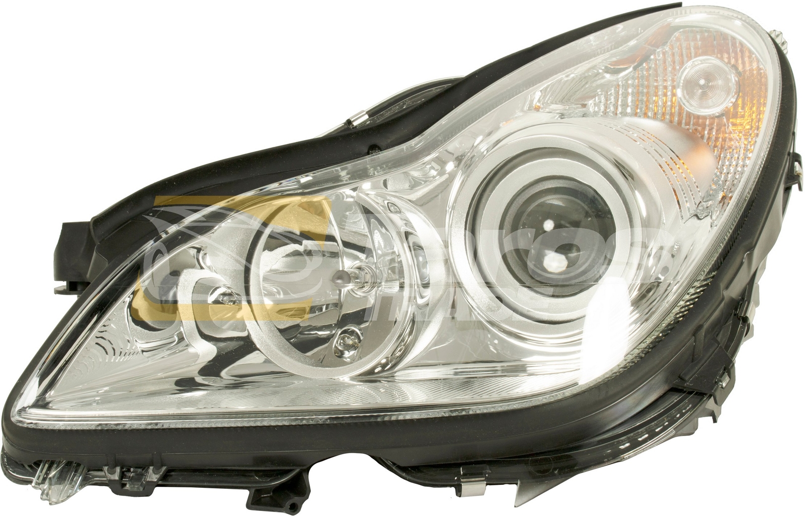 Phare gauche Mercedes CLS W219 pour remplacer un optique jauni ou brisé au contrôle technique