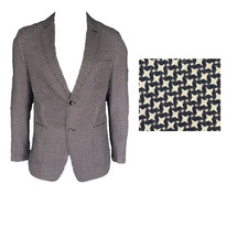 Guido Maria Kretschmer men's sport coat blue/beige sizes 44, 46, 48, 52