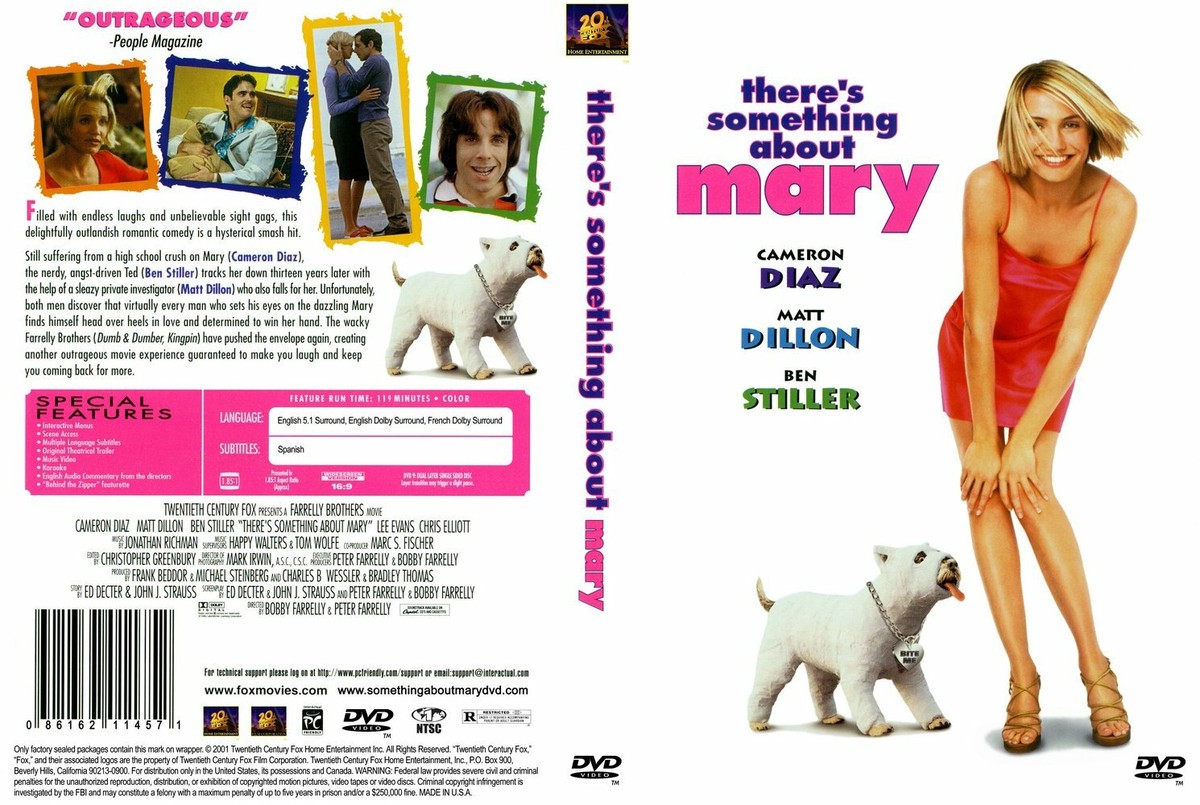 There's Something About Mary (DVD) SE Cameron Diaz 86162114571| eBay