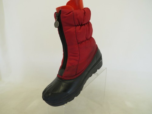 Sorel Black Rubber Red Gore Tex 