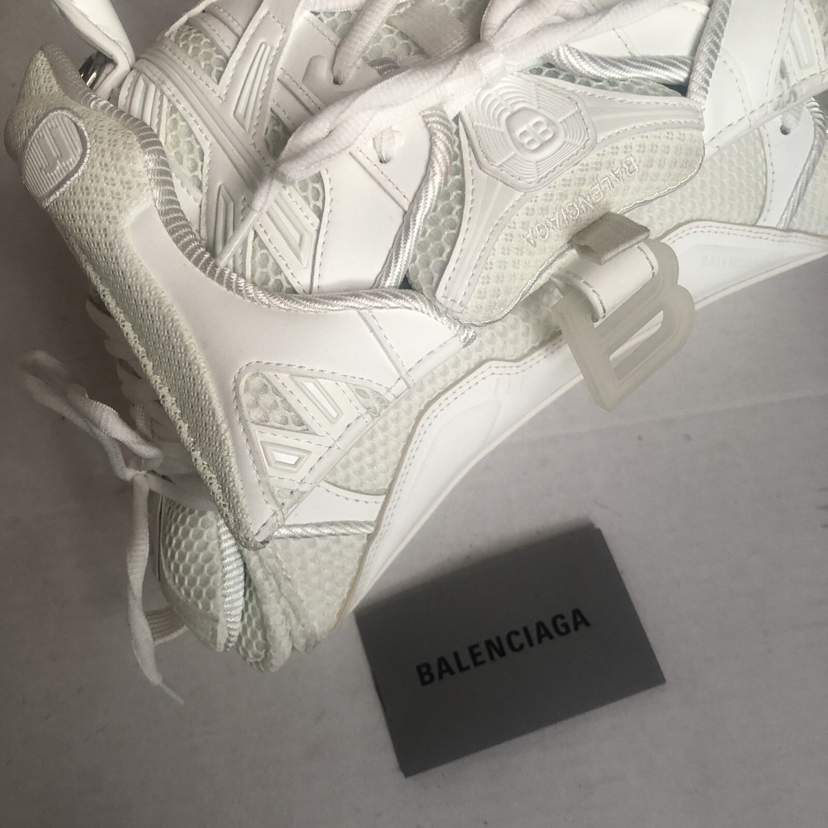 Balenciaga Small Sneakerhead Top Handle Bag White Glow In Balenciaga Small Sneakerhead Top Handle Bag White Glow In