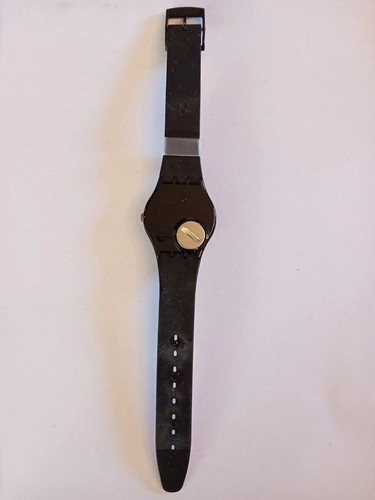 Swatch Gent Neu NOS The Globe GB137 1991 Vintage Armbanduhr 90er Jahre - Bild 8 von 9