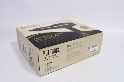 HOT TOOLS Pro Artist Black Gold 2000 Watts Ionic Hair Dryer. - Picture 2 of 2