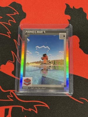 2024 Panini Minecraft-SAND-Crafting Chronicles-Iron Prizm 30/149!!
