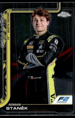 2025 TOPPS Chrome Formula 1 F2 Drivers 22 Roman Staněk (Invicta)
