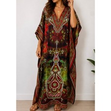 Kaftan Dresses for Women Beach Coverups, One Size Kaftans
