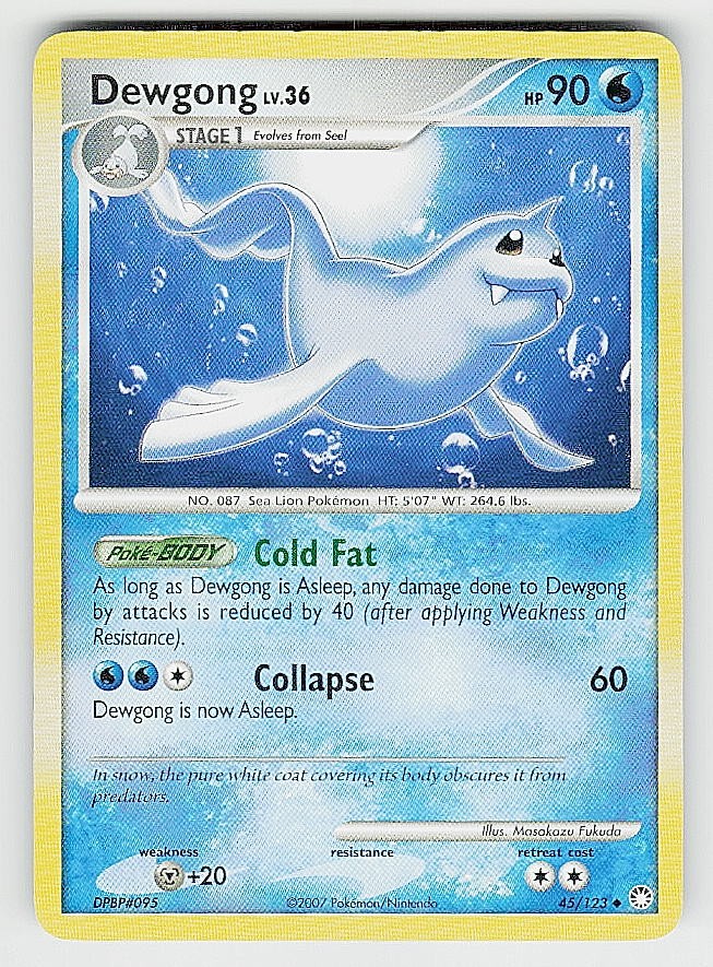 Mysterious Treasures #45/123 Dewgong