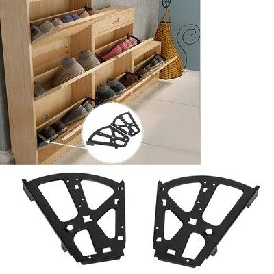 Shoes Drawer Hinge, Shoes Cabinet Flip Rack Cabinet Hardware for Transform Si...