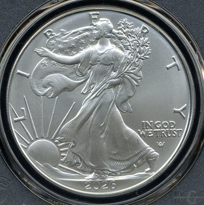 Silbermünze Dollar Adler 2026