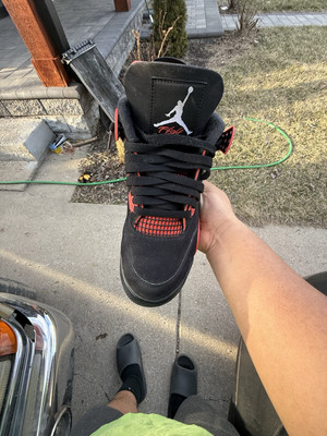 Jordan 4 Red Thunder 195243537977| eBay
