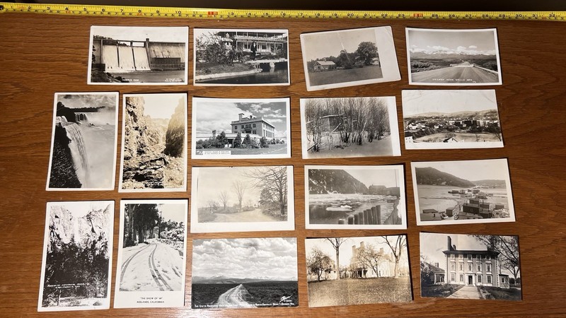 Real Photo Postcard RPPC Lot: Velox DOPS Kodak Kruxo Cyko EKC, Posted & Unposted