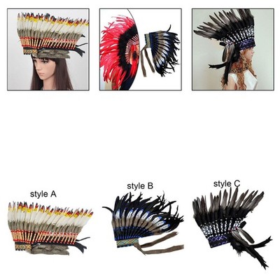 Indianer Feder Kopfschmuck Foto Requisiten für Kostüme Zubehör