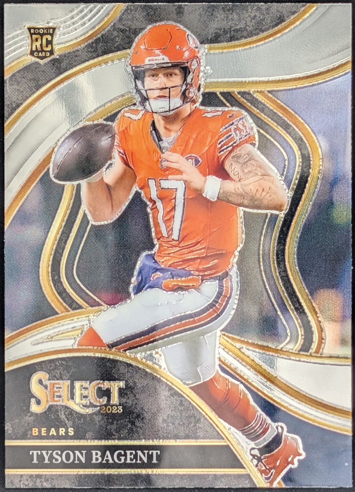 2023 Panini Select #208 Tyson Bagent Chicago Bears RC