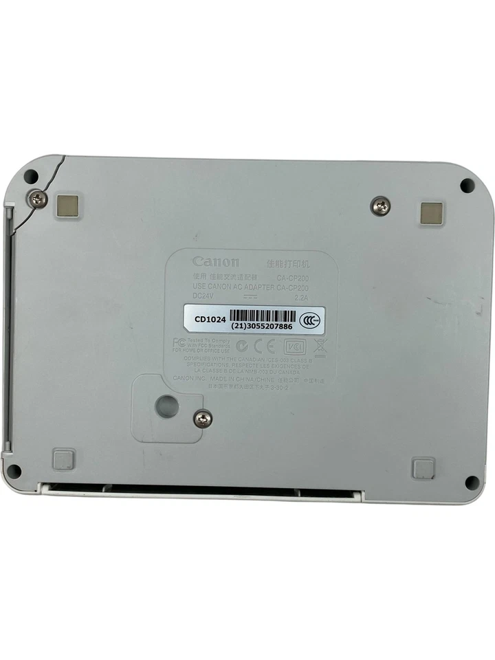 Canon Selphy CP720 Compact Photo Printer White & Accessories UNTESTED - Image 3 of 4